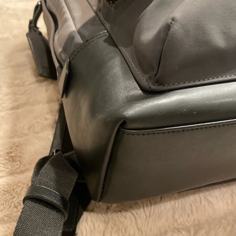 TUMI Harrison Nylon Bates. Gray/Black Backpack- Excellent condition